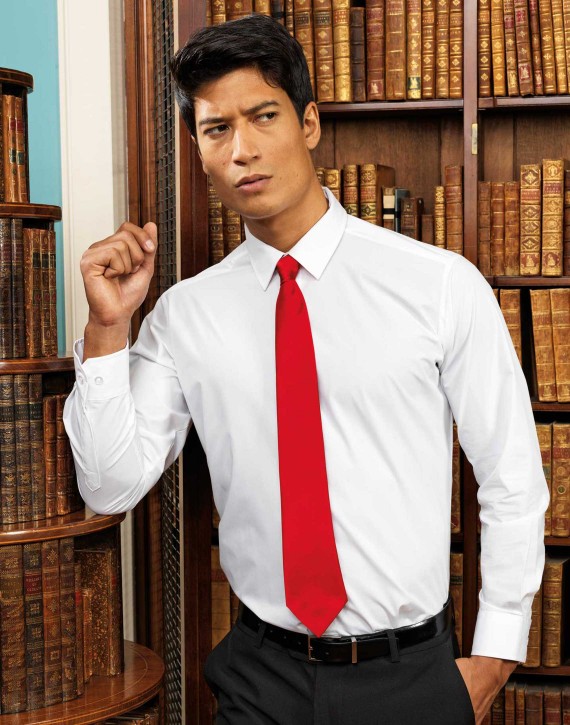 Premier Workwear Saténová kravata Premier Workwear (PR750) Světlá růžová