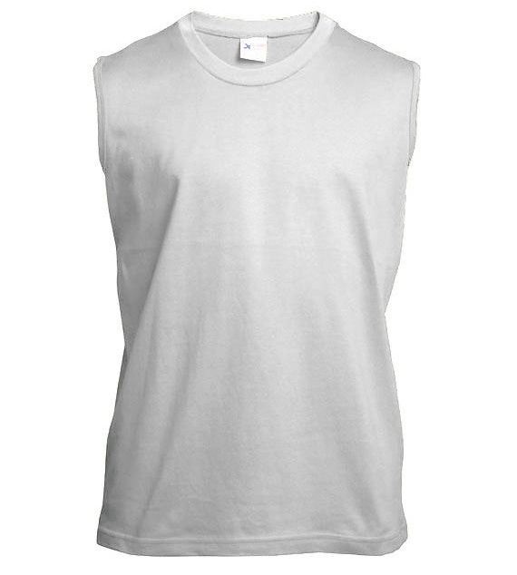 Xfer Pánské triko bez rukávů Xfer (S61) Bílá L