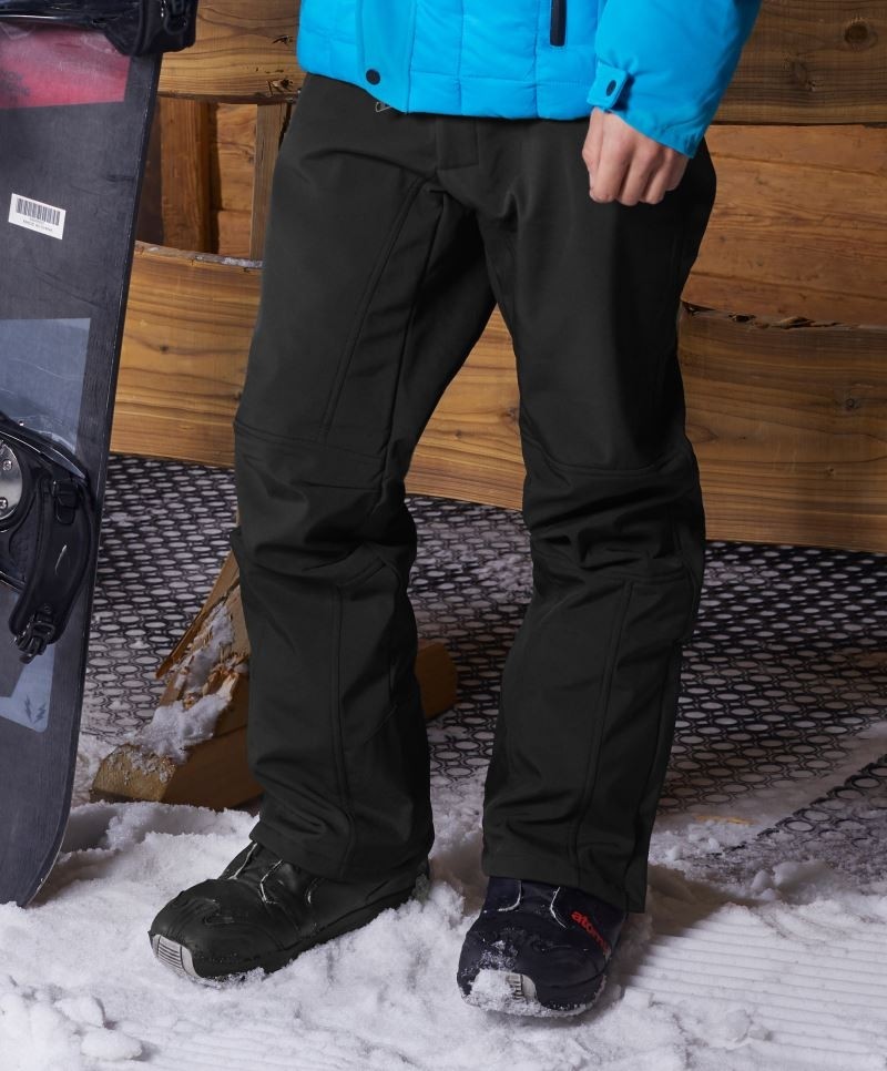 James & Nicholson Pánské zimní sportovní kalhoty James & Nicholson (JN1052) Černá M