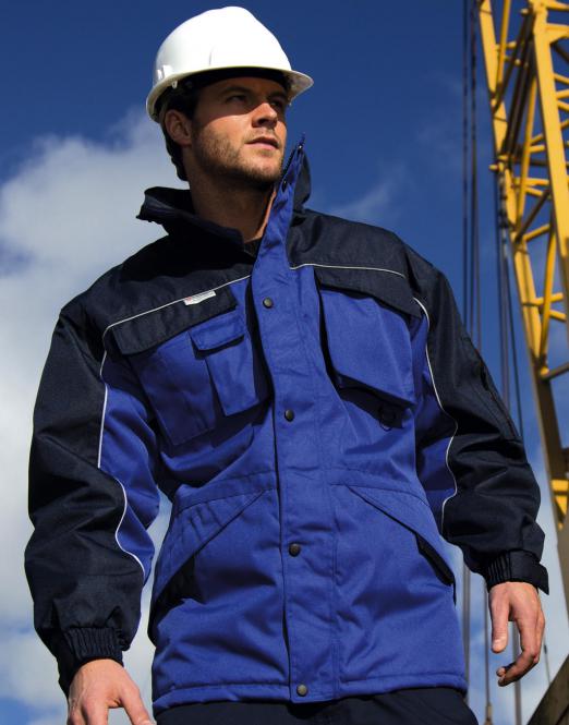 Result Pánská pracovní bunda Result Combo Workguard™ Heavy Duty (R072X) Námořnická modrá / Námořnická modrá XXL