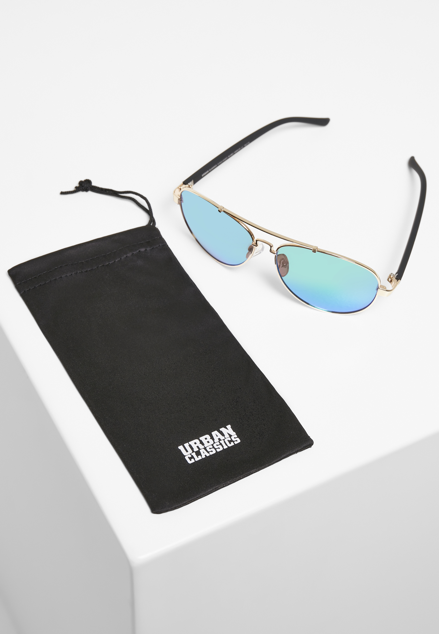 Urban Classics Sluneční brýle URBAN CLASSICS (TB3719) Stříbrná / Modrá