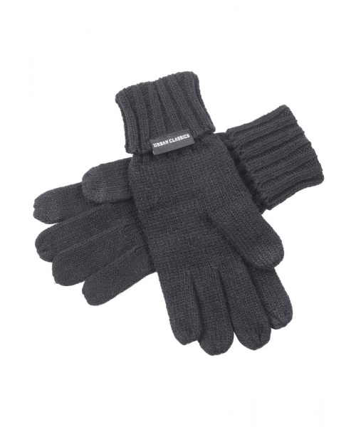 Pextex.cz - Pletené rukavice URBAN CLASSICS (TB2288) Černá