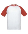 Pánské triko s krátkým rukávem Baseball B&C (TU020)