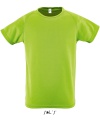 Dětské sportovní triko s krátkým rukávem Sporty Sol's (01166)
