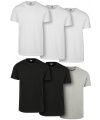 Pánské tričko s krátkým rukávem - 6 kusů v balení URBAN CLASSICS (TB2684C)
