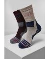 Vysoké ponožky 2-pack URBAN CLASSICS (TB3742)