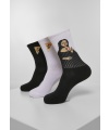 Vysoké ponožky 3-pack URBAN CLASSICS (MT2046)