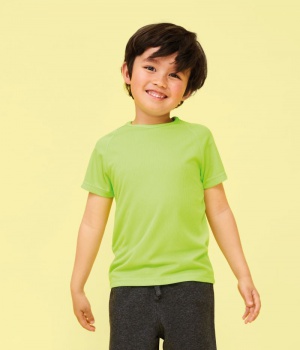 Dětské sportovní triko s krátkým rukávem Sporty Sol's (01166)