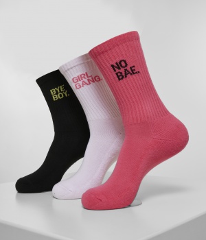 Vysoké ponožky 3-pack URBAN CLASSICS (MT2042)