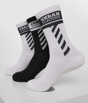 Vysoké ponožky 3-pack URBAN CLASSICS (TB3397)