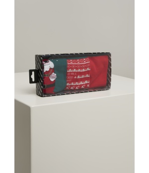 Vánoční set ponožek - Santa URBAN CLASSICS (TB3166)