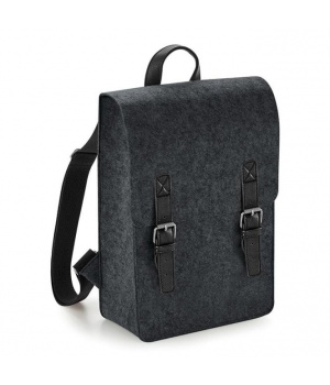 Plstěný batoh s koženými popruhy BagBase (BG735)