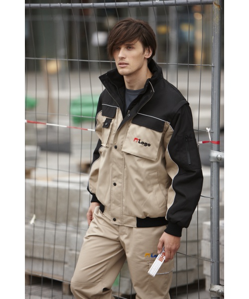 Pextex.cz - Pánská bunda James & Nicholson Workwear Jacket
