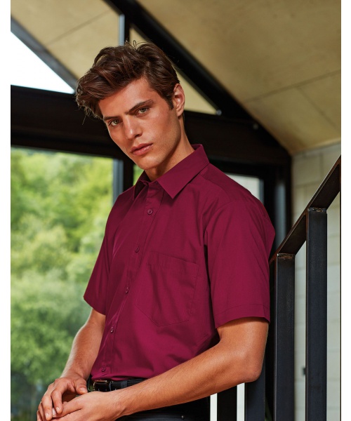 Pextex.cz - Pánská košile s krátkým rukávem Premier Workwear (PR202)