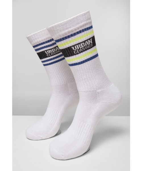 Pextex.cz - Vysoké ponožky 4-pack URBAN CLASSICS (TB4226) Bílá / Modrá / Zelená / Neonová žlutá