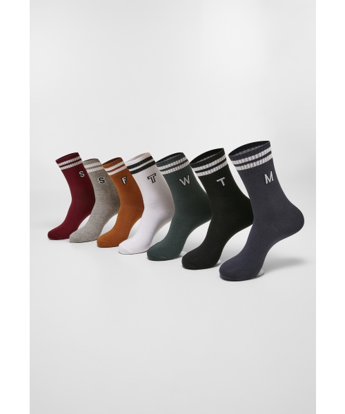Pextex.cz - Vysoké ponožky 7-pack URBAN CLASSICS (TB3741) Barevná