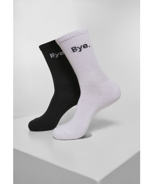 Pextex.cz - Vysoké ponožky 2-pack URBAN CLASSICS (MT2044) Černá / Bílá