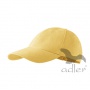 Čepice 6P Adler - světle žlutá